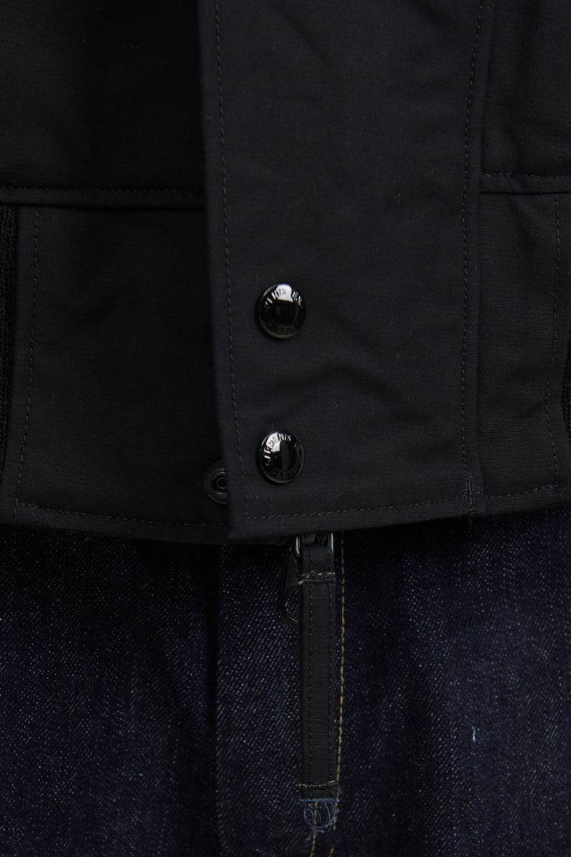 Deck Jacket Cotton Double Cloth - Black