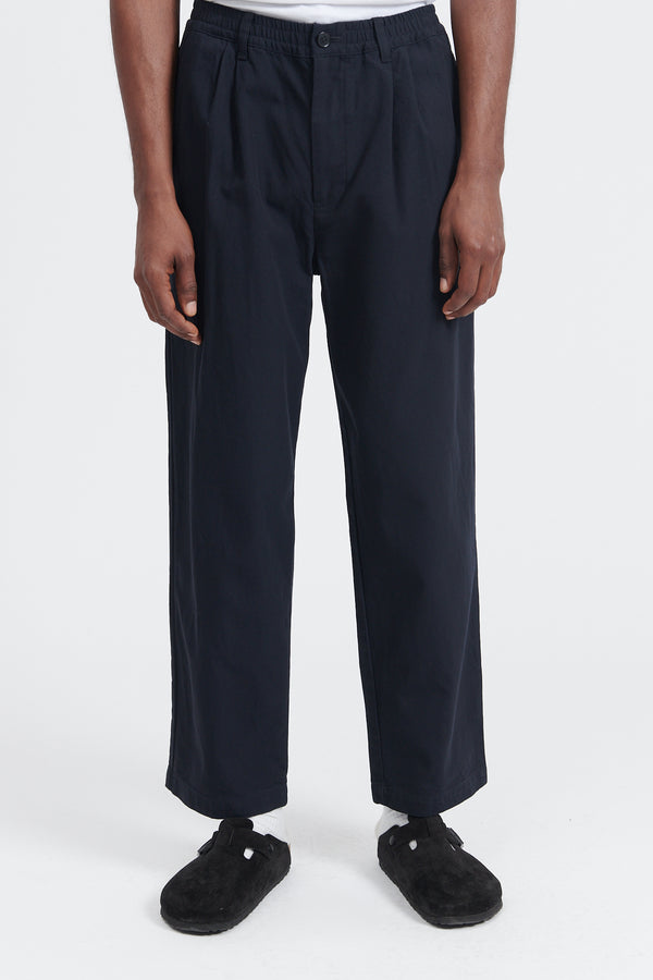 Welt Side Pocket Pants - Black Navy