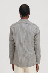 Zizola Bastoncino Shirt - Navy Stripe