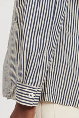 Zizola Bastoncino Shirt - Navy Stripe