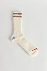 Dweller Socks Hi C/N/P Yarn- Beige