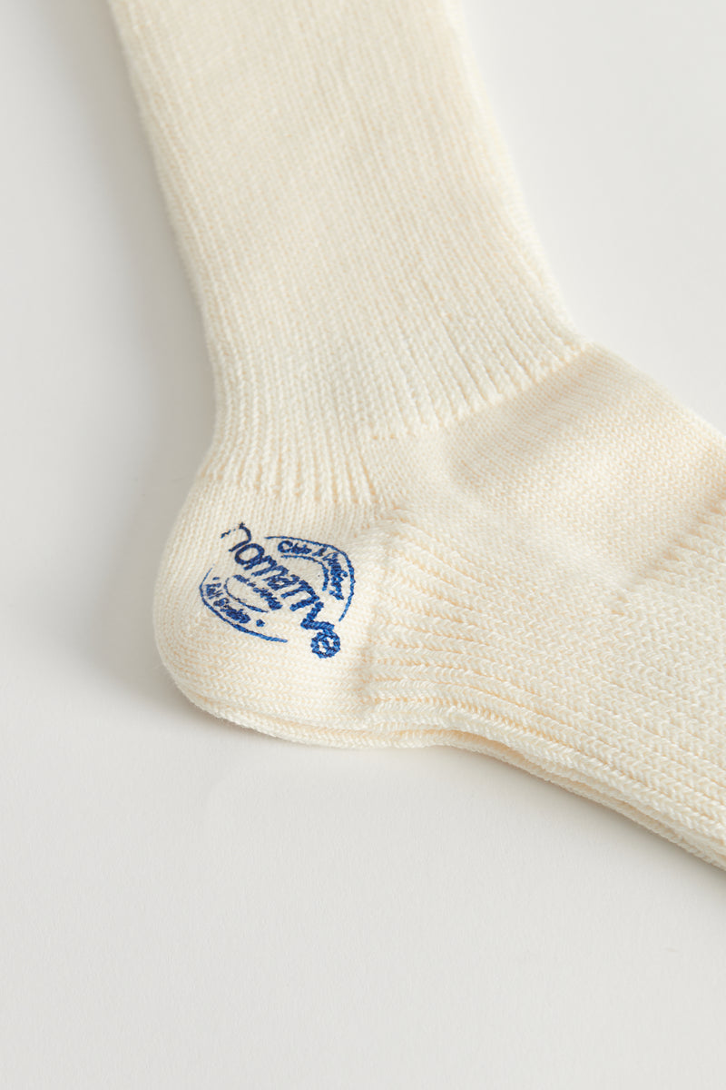 Dweller Socks Hi C/N/P Yarn- Beige