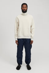 High Neck Sweatshirt - Oatmeal