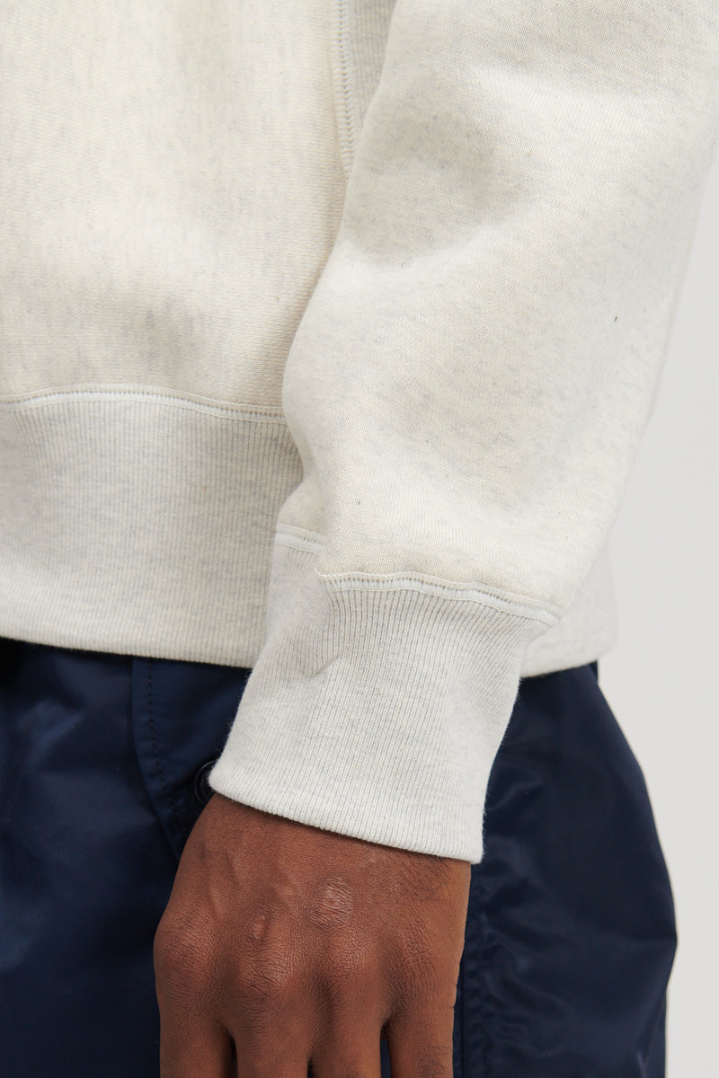 High Neck Sweatshirt - Oatmeal