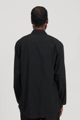 Packable Wide Shirt - Black