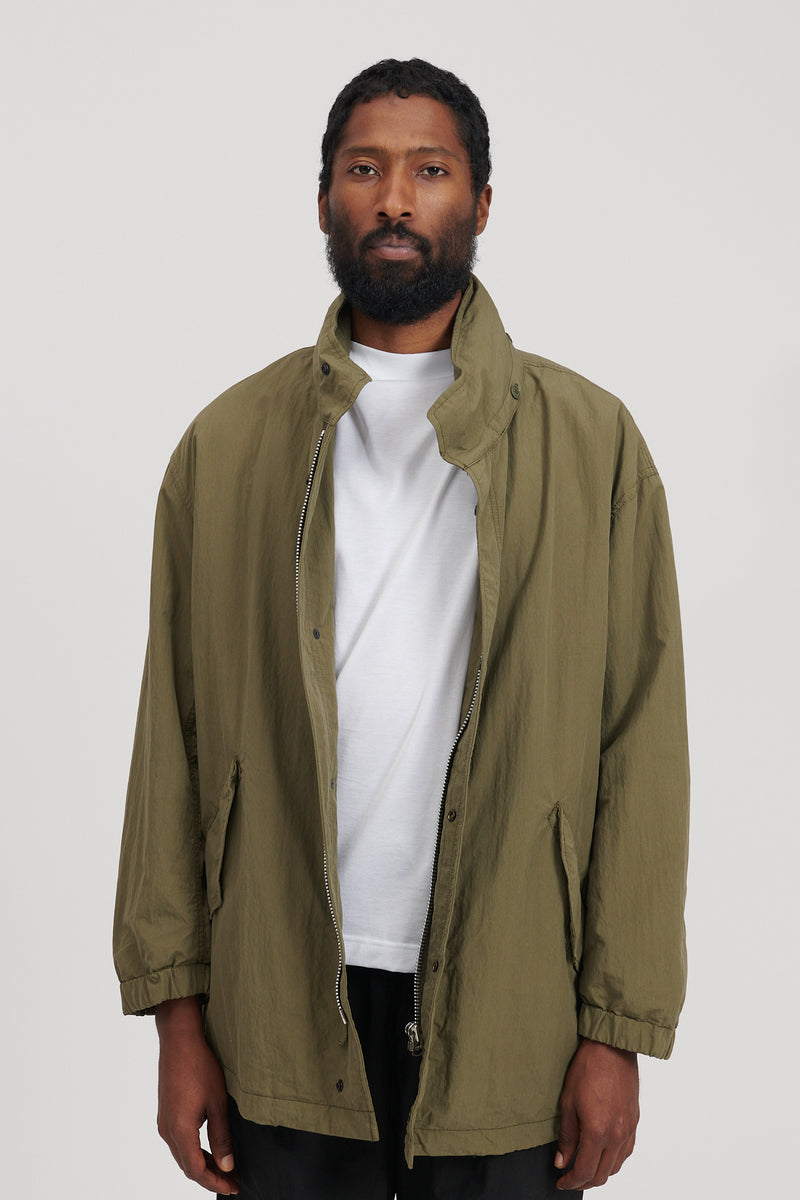 M-51 Type Nylon Cotton Jacket with Liner - Olive