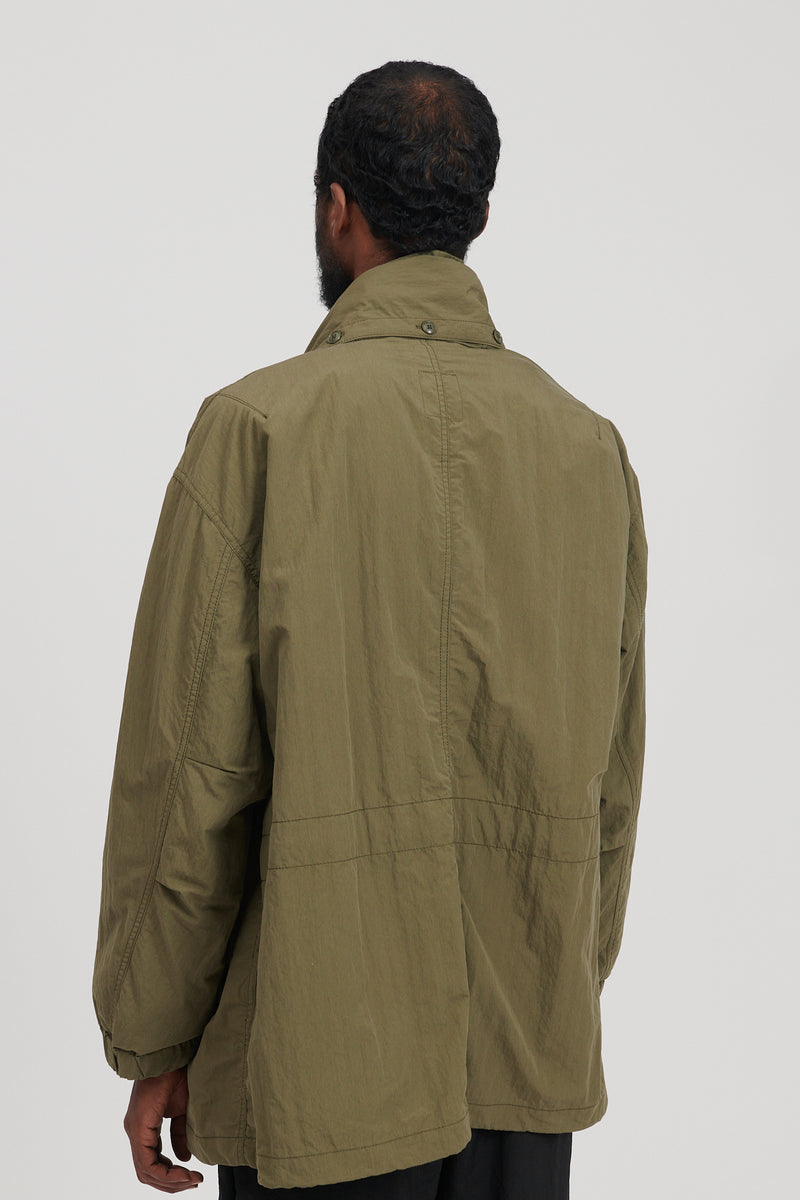 M-51 Type Nylon Cotton Jacket with Liner - Olive