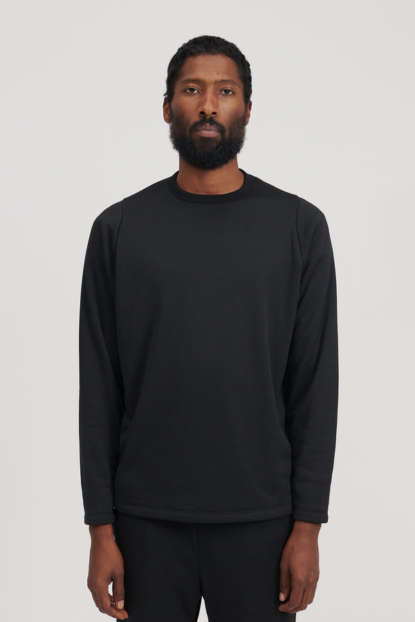 Warp Loop Pullover - Black