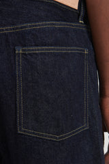 5 Pocket Denim Pants - Navy