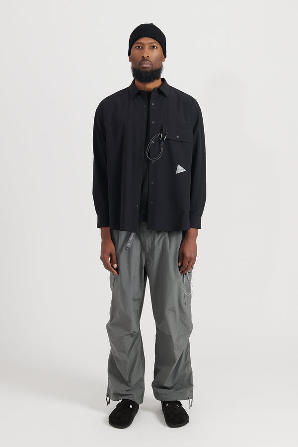 Light W Cloth Shirt - Black