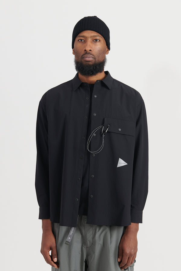 Light W Cloth Shirt - Black