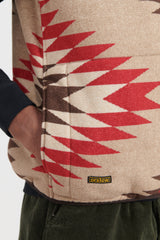 Navajo Boa Fleece Vest - Navajo