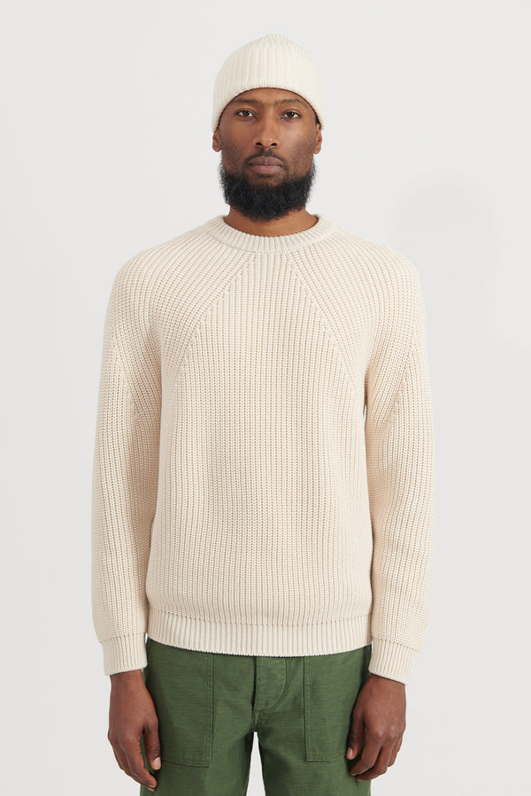 Signature Crew Neck AW22 - Ivory – M5 Shop