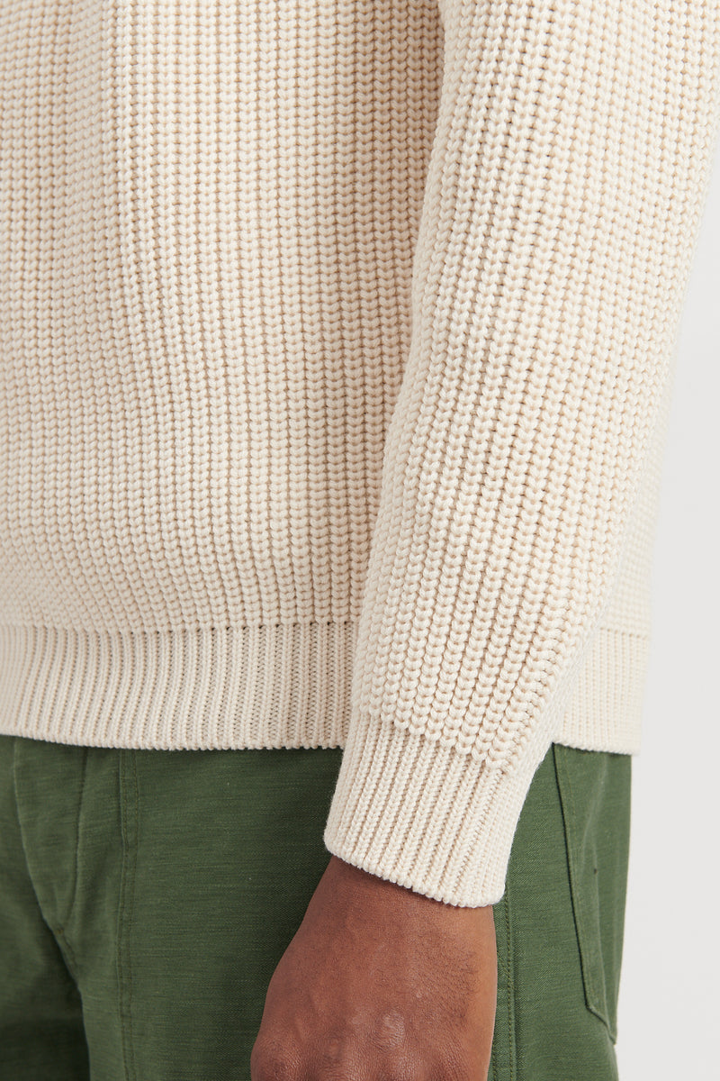 Signature Crew Neck AW22 - Ivory – M5 Shop