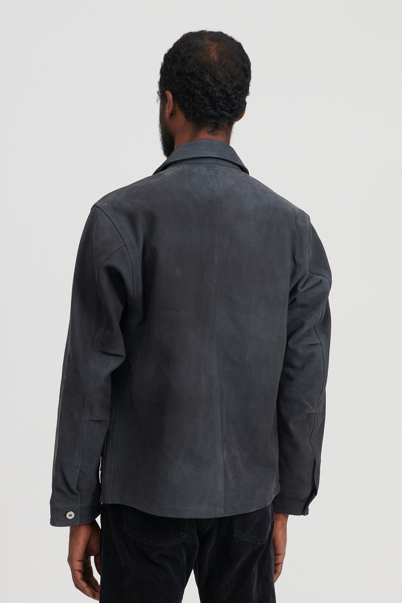 Rancher Jacket Cow Leather by ECCO - Grey