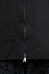 Rancher Full Zip L/S Shirt Cotton Ripstop Overdyed - Black