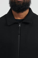 624F3 GHOST PIECE Dense Cotton Fleece Sweatshirt - Black