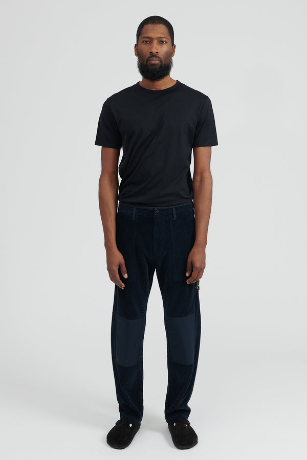 31711 Corduroy Fatigue Pants - Navy Blue