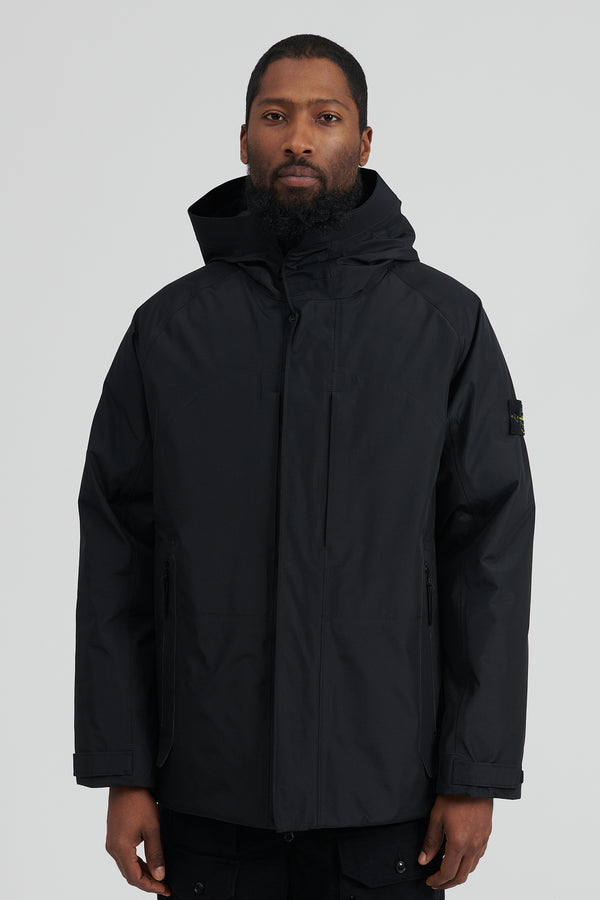41926 3L Gore-Tex Hooded Jacket - Black