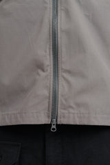 116F1 GHOST PIECE O-Ventile Overshirt - Dark Grey