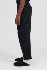 30417 Shadow Project Nylon Cotton Gabardine Cargo Pants - Black