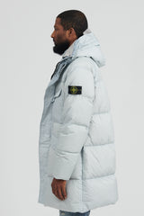 70123 Garment Dyed Crinkle Reps R-NY Down Parka - Pearl Grey