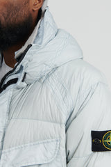 70123 Garment Dyed Crinkle Reps R-NY Down Parka - Pearl Grey