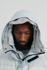 70123 Garment Dyed Crinkle Reps R-NY Down Parka - Pearl Grey