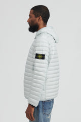 40324 Loom Woven Chambers R-Nylon Down-TC Jacket - Pearl Grey