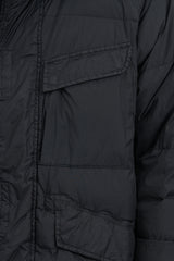 70123 Garment Dyed Crinkle Reps R-NY Down Parka - Black