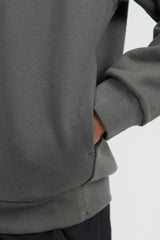 633F3 GHOST PIECE Dense Cotton Fleece Crewneck Sweatshirt - Dark Grey
