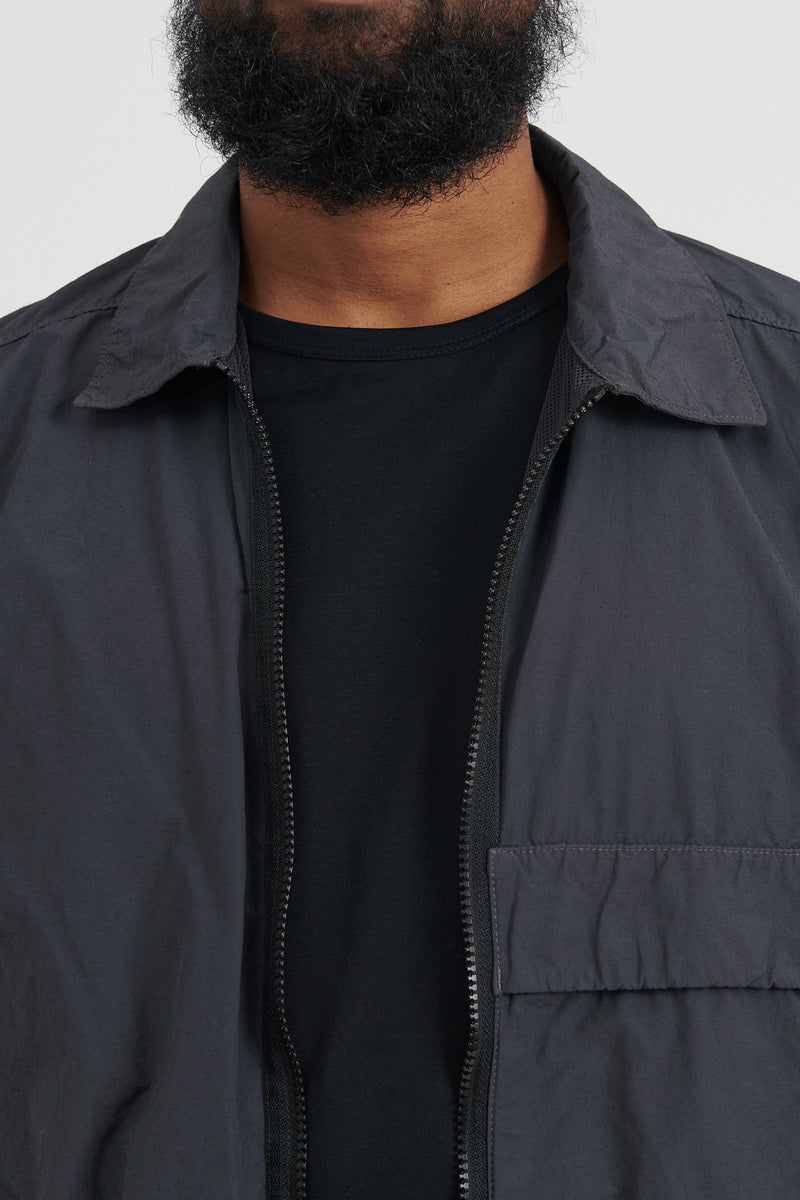 10303 Naslan Light Overshirt - Charcoal