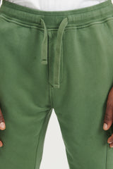 64720 Brushed Cotton Fleece Cargo Jogger Sweat Pants FW22 - Olive