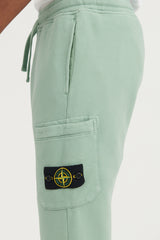 64520 Brushed Cotton Fleece Sweat Pants - Sage