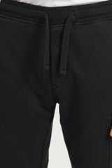 64520 Brushed Cotton Fleece Sweat Pants FW22 - Black