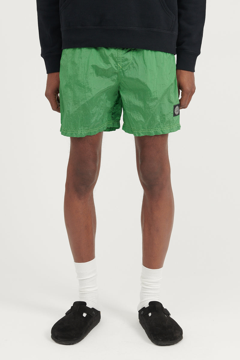 B0943 Nylon Metal Econyl Swim Trunks FW22 - Light Green