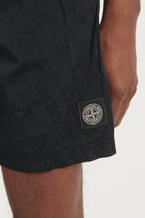 B0943 Nylon Metal Econyl Swim Trunks FW22 - Black