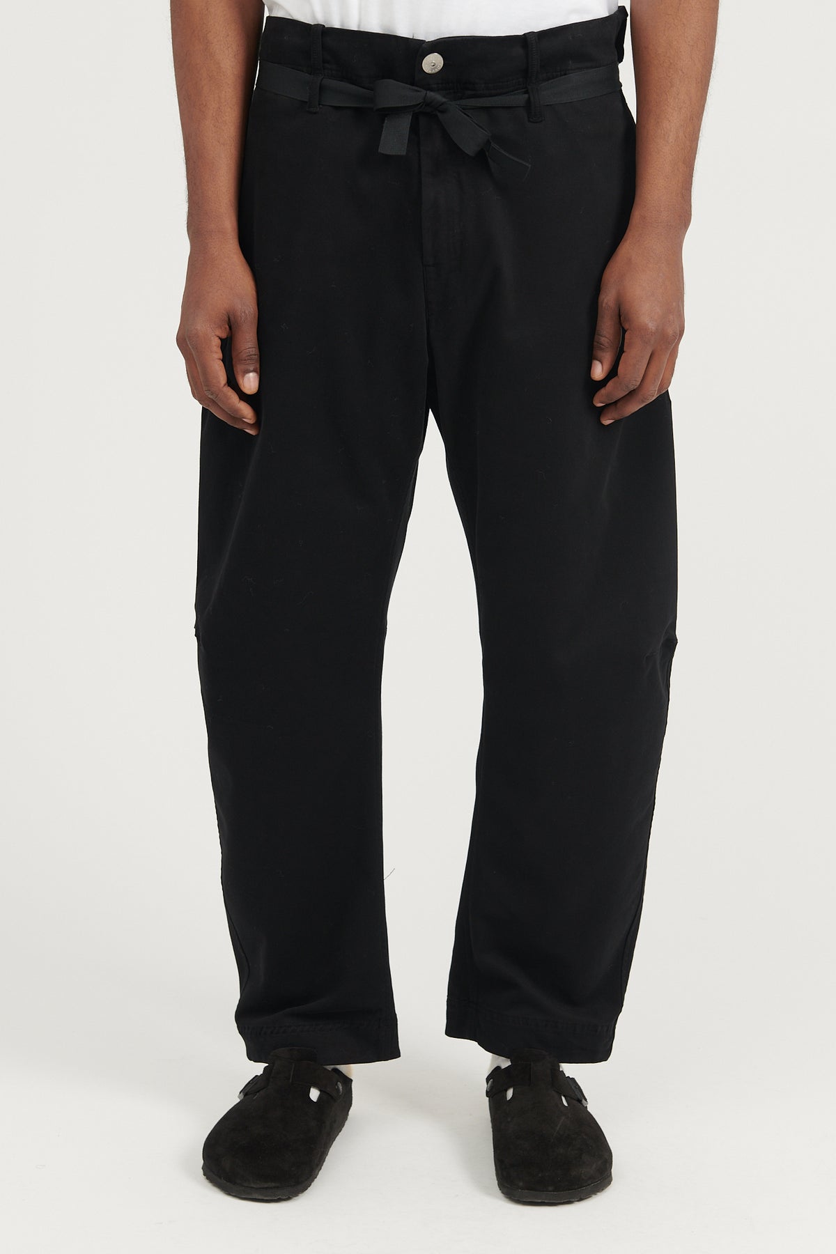 Men's Slim Fit Chino in Light Stone | Sunspel