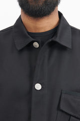 10428 Workwear R-Gabardine Overshirt - Black