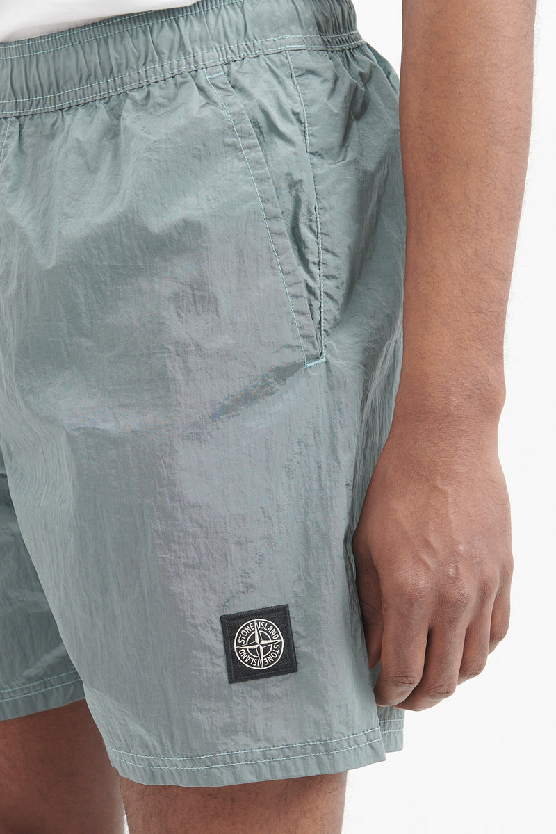 B0943 Nylon Metal Econyl Swim Trunks Sky Blue – M5 SHOP