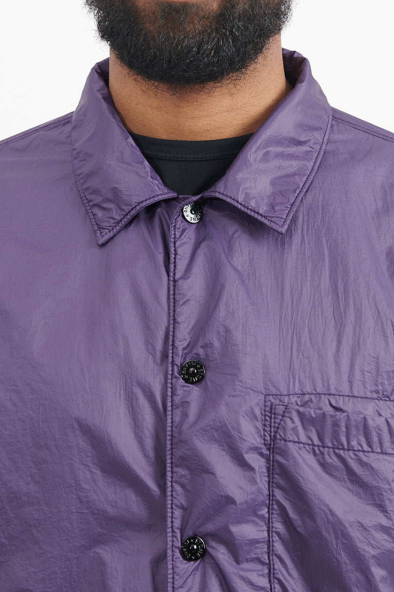 11025 Garment Dyed Micro Yarn Primaloft-TC Overshirt - Ink