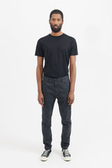30404 Organic Cotton Broken Twill Pants Regular Tapered - Charcoal