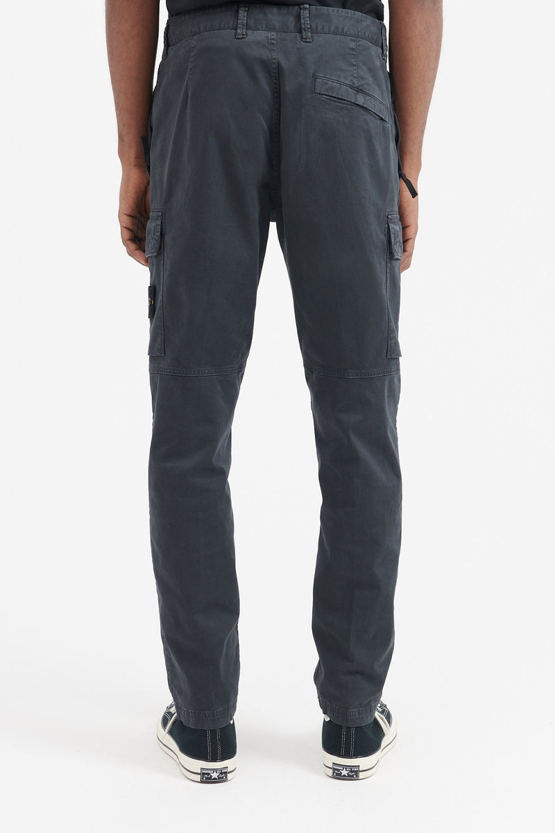30404 Organic Cotton Broken Twill Pants Regular Tapered - Charcoal