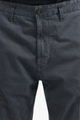 30404 Organic Cotton Broken Twill Pants Regular Tapered - Charcoal