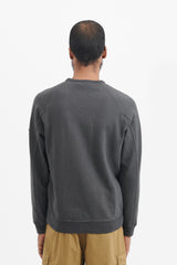 66360 Malfile Fleece Crewneck Sweatshirt - Charcoal