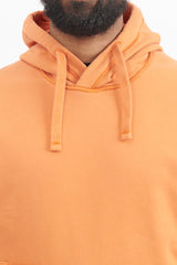 64151 Cotton Fleece Garment Dyed Hooded Sweatshirt - Sienna