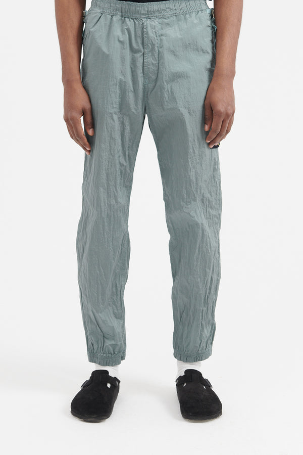 31019 Nylon Metal Econyl Pants Loose - Sky Blue