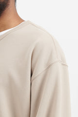 62951 Cotton Fleece Garment Dyed Crewneck Sweatshirt - Dove Grey