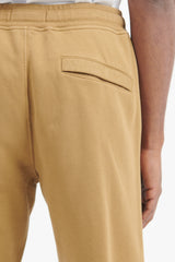 64451 Cotton Fleece Garment Dyed Sweat Pants - Dark Beige