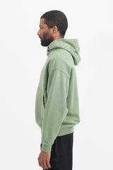 62251 Cotton Fleece Garment Dyed Hooded Sweatshirt - Sage